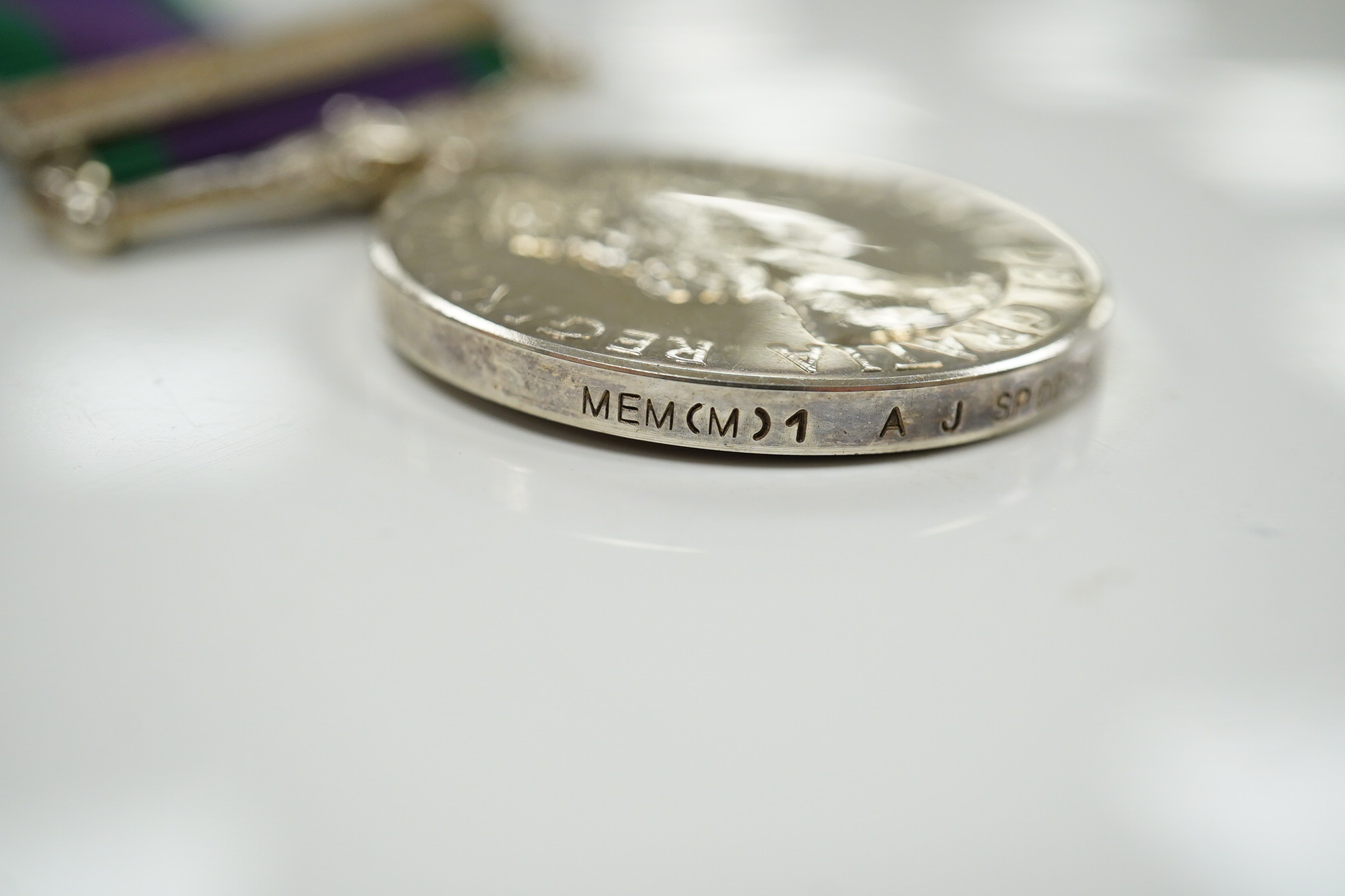 Three ERII General Service Medals